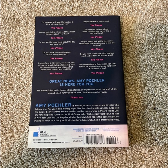 Yes, Please by Amy Poehler - Picture 2 of 2